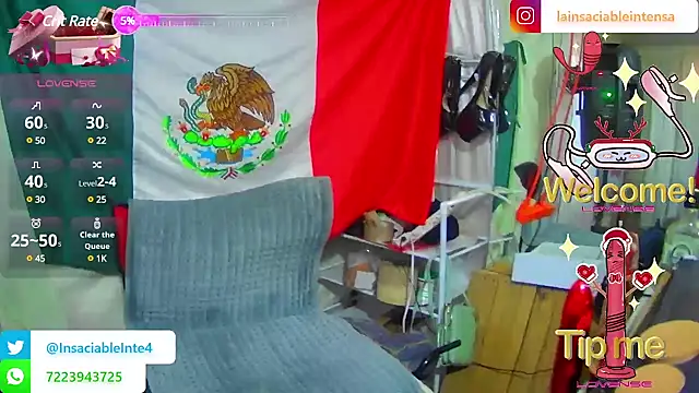 LaInsaciableIntensa online show from March 2025 12:10:02 AM