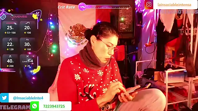 LaInsaciableIntensa online show from April 2026 01:51:01 AM