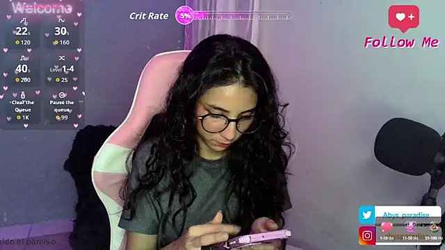 Abysparadise online show from September 2025 04:01:02 AM