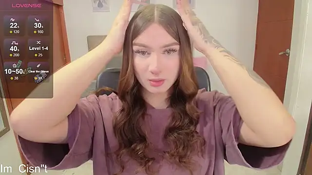 Miley Baker online show from March 2025 01:18:01 PM