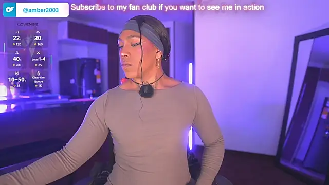AmberRaus online show from July 2026 12:03:02 PM