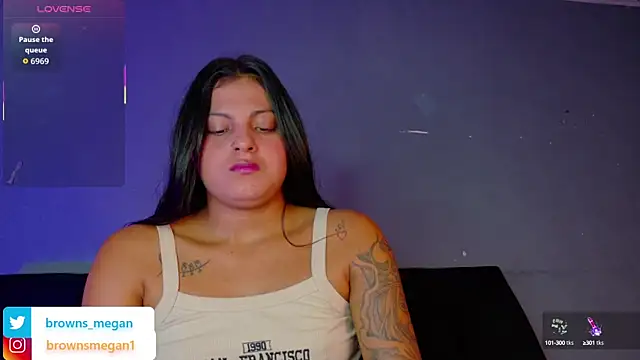 Snapshot of Megan_browns1 chatting on September 2025 02:11:02 PM Megan browns1 online show from September 2025 02:11:02 PM