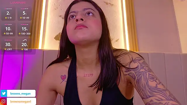 Megan browns1 online show from March 2026 01:07:02 PM