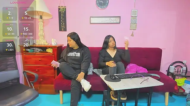 Snapshot of lesbiancuple chatting on September 2025 02:29:02 PM lesbiancuple online show from September 2025 02:29:02 PM