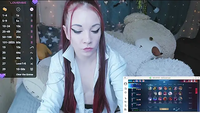 XNuka Flower LoverX online show from February 2025 11:41:02 PM