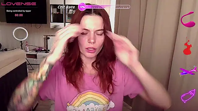 Snapshot of RinaDevil chatting on October 2025 12:24:02 PM RinaDevil online show from October 2025 12:24:02 PM