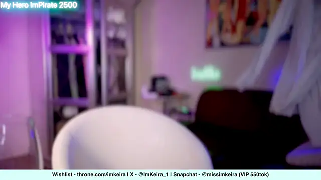 ImKeira online show from January 2025 10:12:01 PM