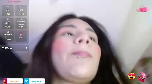 Snapshot of Saray_Cute_ chatting on February 2025 03:49:02 PM Saray Cute online show from February 2025 03:49:02 PM