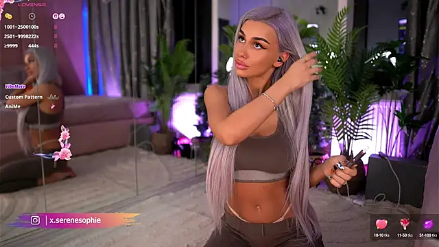 Serene Sophiex online show from March 2025 09:23:01 PM