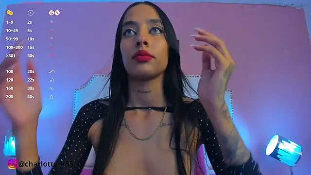 charlotte kisss online show from January 2025 01:45:02 AM