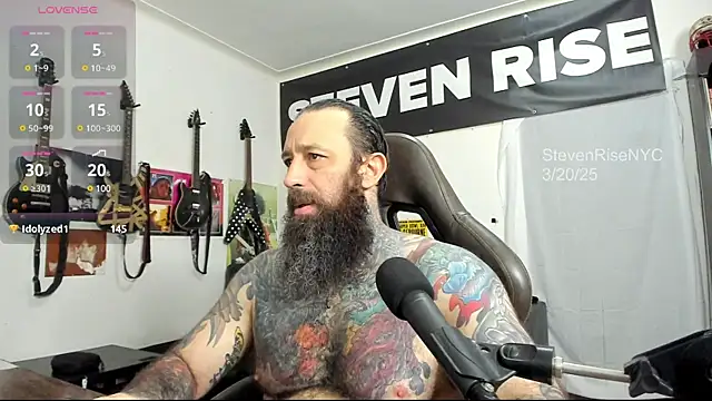 StevenRiseNYC online show from March 2025 02:18:02 AM