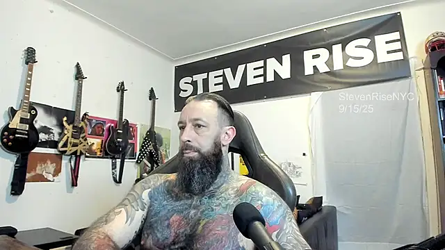 StevenRiseNYC online show from September 2025 12:38:02 PM