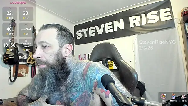 StevenRiseNYC online show from February 2026 01:05:02 PM